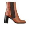 See By Chloé Women's Rita Heeled Leather Chelsea Boots - Tan - Image 1