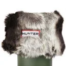 Hunter Women's Soft Furry Cuff Welly Socks - Chinchilla Grey
