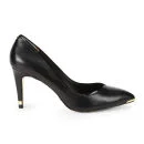 Ted Baker Women's Mitila Leather Court Shoes - Black