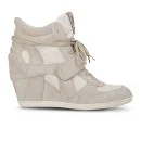 Ash Women's Bowie Suede Wedges  - Clay Image 1