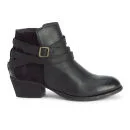 Hudson London Women's Horrigan Tie Around Leather Ankle Boots - Jet Image 1