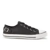 Ash Women's Virgo Low Top Leather Trainers - Black Glitter - Image 1