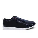 Luke Men's Walther Mixed Fabric Pumps - Navy Image 1