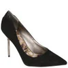 Sam Edelman Women's Danielle Court Shoes - Black Suede - Image 1