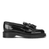 YMC Women's Solovair Patent Leather Tassel Loafers - Black - Image 1
