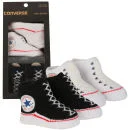 Converse Kids' Chuck Taylor Knitted Booties Socks - Black
