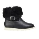 Australia Luxe Women's Yvent Sheepskin Leather Boots - Black