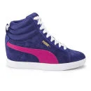 Puma Women's Classic Wedged Trainers - Spectrum Blue Image 1