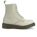 Dr. Martens Women's 1460 Pascal 8-Eye Leather Boots - Ivory/Black Image 1