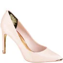 Ted Baker Women's Neevo Patent Pointed Court Shoes - Nude Image 1