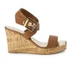 Ted Baker Women's Oliviaa Leather Wedges - Tan Leather - Image 1