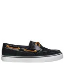 Sperry Women's Bahama 2-Eye Boat Shoes - Navy/Green Plaid Image 1