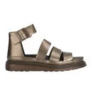 Dr. Martens Women's Clarissa Chunky Strap Patent Leather Sandals - Copper