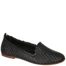 H Shoes by Hudson Women's Pyrenees Weaved Loafers - Black