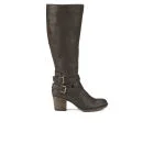 Ravel Women's Utah Knee High Leather Heeled Boots - Brown Image 1