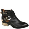 Jeffrey Campbell Everly Buckle Leather Ankle Boots - Black - Image 1