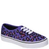 Vans Kids' Authentic Canvas Trainers - Cheetah Glitter - Purple - Image 1