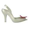 Vivienne Westwood for Melissa Women's Lady Dragon 11 Heeled Sandals - Pearl/Red Heart - Image 1