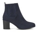 Opening Ceremony Women's Brenda Classic Suede Heeled Ankle Boots - Ink