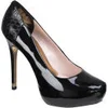 Ted Baker Women's Misao Platform Court Shoes - Black Patent/Snake - Image 1
