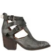 Jeffrey Campbell Everwell Buckle Leather Ankle Boots - Black - Image 1