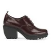 Opening Ceremony Women's Grunge Lace Up Oxford Heeled Boots - Burgundy - Image 1