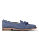 Hudson London Women's Stanford Suede Loafers - Blue Image 1