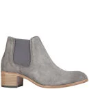H Shoes by Hudson Women's Bronte Suede Heeled Chelsea Boots - Grey