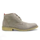 Oliver Spencer Men's Suede Postman Boots - Cement
