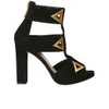 Kat Maconie Women's 'Sylvia' Triangle Heels - Black - Image 1