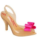 Vivienne Westwood for Melissa Women's Lady Dragon Heeled Sandals - Nude Bow