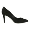 Lola Cruz Women's Jewelled Suede Court Shoes - Black - Image 1