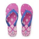 Joules Women's Jenny Flip Flops - Bright Pink Image 1