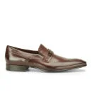 BOSS Hugo Boss Men's Cellios Leather Loafers - Medium Brown Image 1