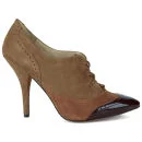 Vivienne Westwood Women's Hetty Suede Heeled Ankle Boots - Brown Image 1