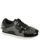 Jeffrey Campbell Women's Jazzed-Lo Studded Trainers - Black Image 1