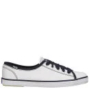 Keds Women's New Lace To Toe Pumps - White Canvas Image 1