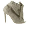 Vivienne Westwood Women's Open Toe Heeled Shoe Boots - Beige/Platinum - Image 1