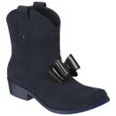 Vivienne Westwood for Melissa Women's Protection Boots - Navy Flock