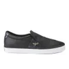 Creative Recreation Men's Vento Perforated Slip-On Trainers - Black/White - Image 1