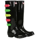 Hunter Women's Festival Tall Wellington Boots - Neon Image 1
