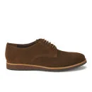 BOSS Hugo Boss Men's Casiot Suede Shoes - Medium Brown