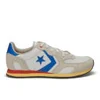 Converse CONS Men's Auckland Racer Washed Canvas Trainers - Seashell/Vision Blue - Image 1