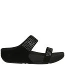 FitFlop Women's Flare Slide Sandals - Black