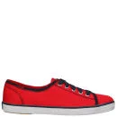 Keds Women's New Lace To Toe Pumps - Red Canvas