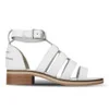 Sol Sana Women's Celeste Heeled Leather Sandals - White - Image 1