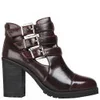 Miss KG Women's Bianca Heeled Ankle Boots - Wine - Image 1