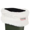 Hunter Women's Soft Furry Cuff Welly Socks - Polar White - Image 1