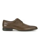 BOSS Hugo Boss Men's Neviol Leather Shoes - Medium Brown