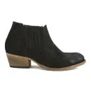 Hudson London Women's Emmett Suede Heeled Ankle Boots - Black
